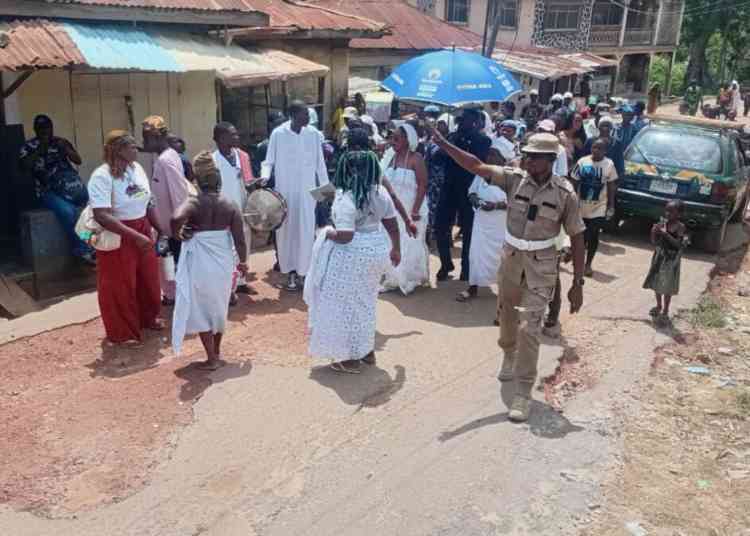 ogun traditional worshippers 1